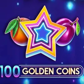 Slots logo of 100 Golden Coins from Amusnet Interactive at Casea Casino