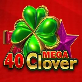 40 Mega Clover logo by Amusnet Interactive at Casea Casino