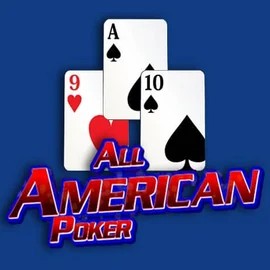 All American Poker by RTG (Reel Time Gaming), showcased at caseaacasino.com – game logo