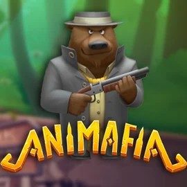Animafia slot logo by Peter & Sons at Casea Casino