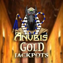 Anubis Gold Jackpots logo by Inspired Gaming at Casea Casino