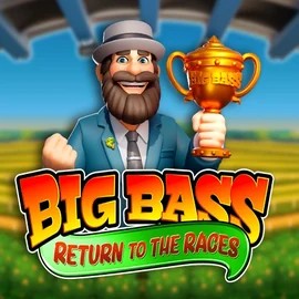 Slots logo of Big Bass Return to the Races from Pragmatic Play at Casea Casino