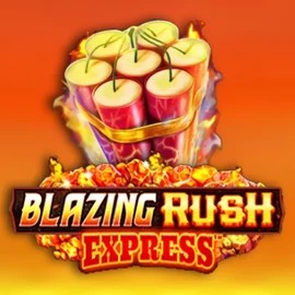 Blazing Rush Express logo by AreaVegas Casea Casino