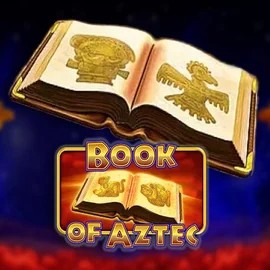 Book of Aztec logo by Amatic Industries at Casea Casino