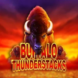 Official Slots logo: Buffalo Thunderstacks by Amatic Industries at Casea Casino
