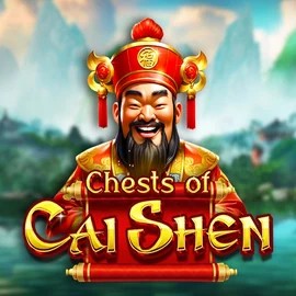 Official Slots logo: Chests of Cai Shen by Pragmatic Play at Casea Casino
