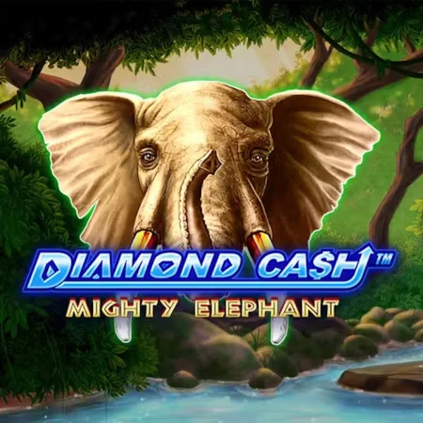 Diamond Cash Mighty Elephant slot logo by Greentube at Casea Casino