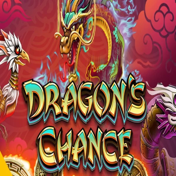 Dragons Chance slot logo by BF Games at Casea Casino
