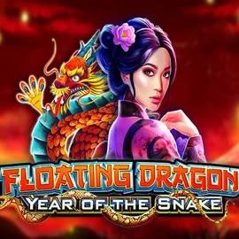 Floating Dragon Year of the Snake slot icon by Pragmatic Play, available at Casea Casino