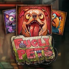 Fugly Pets logo by Stakelogic Casea Casino