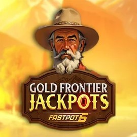 Gold Frontier Jackpots FastPot5 online game logo by Yggdrasil on caseaacasino.com