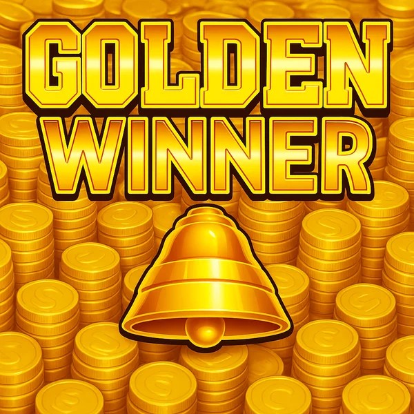 Golden Winner online game logo by Inspired Gaming on caseaacasino.com
