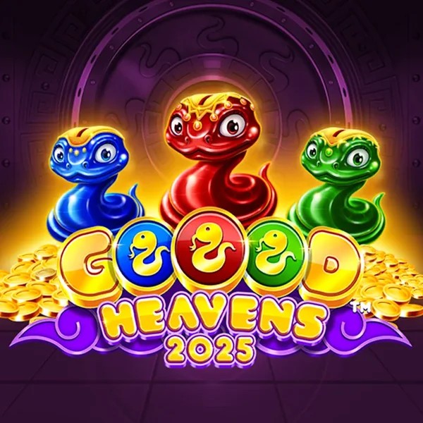 Goood Heavens slot visual from Rarestone Gaming available on caseaacasino.com