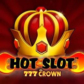 Hot Slot 777 Crown slot logo by Wazdan at Casea Casino