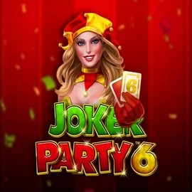 Joker Party 6 logo by Greentube at Casea Casino