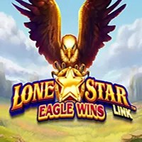 Slots logo of Lone Star Link Eagle Wins from Novomatic at Casea Casino