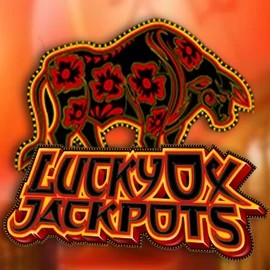 Lucky Ox Jackpots casino game by Rival – featured logo at Casea Casino