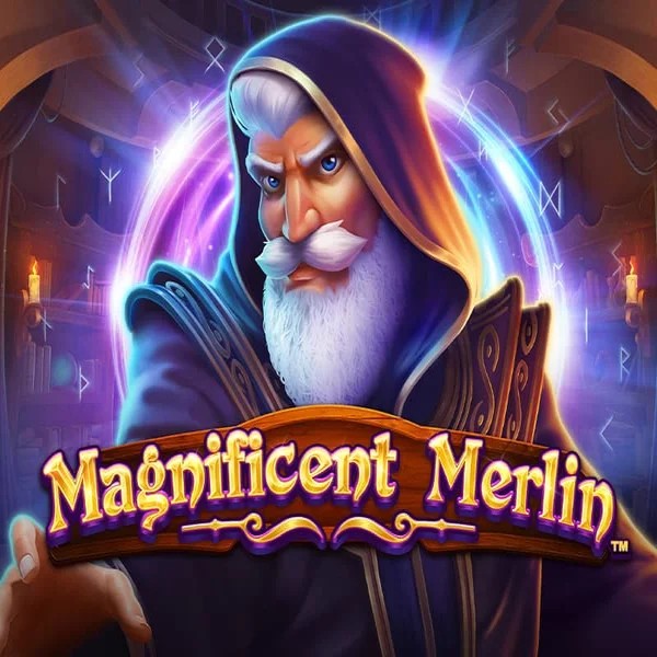 Magnificent Merlin slot visual from Greentube available on caseaacasino.com