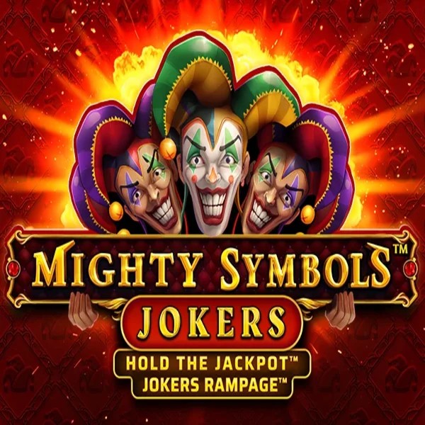 Mighty Symbols Joker slot logo by Wazdan at Casea Casino