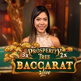 Prosperity Tree Baccarat casino game by Evolution – featured logo at Casea Casino