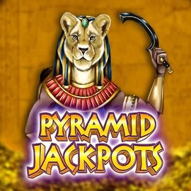 Try Pyramid Jackpots slot by King Show Games on caseaacasino.com – logo image