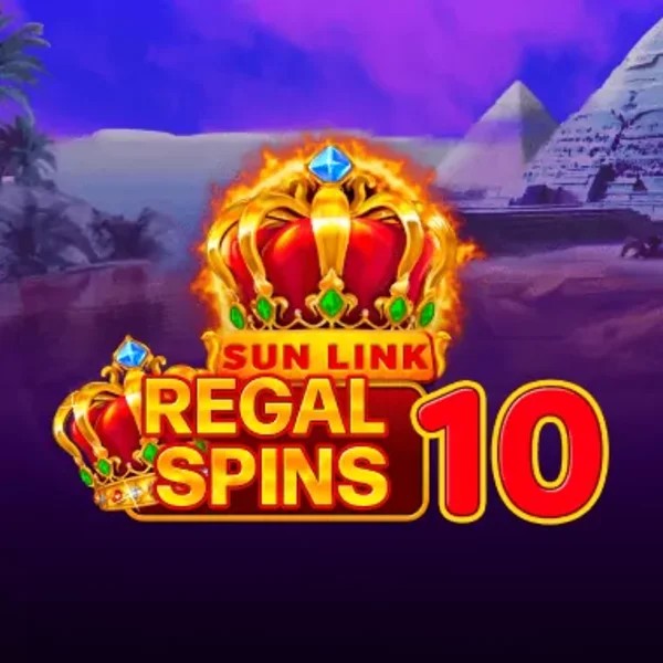 Regal Spins 10 slot logo by PatePlay at Casea Casino
