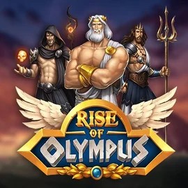 Enjoy Rise of Olympus by Play'n GO – logo hosted on caseaacasino.com