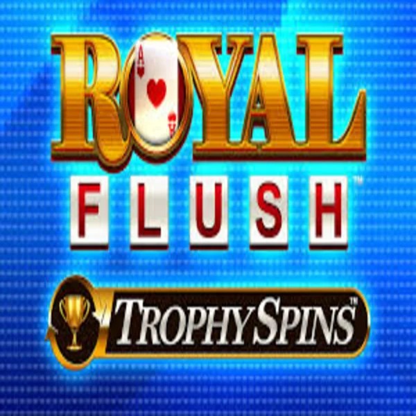 Royal Flush Trophy Spins logo by Greentube at Casea Casino