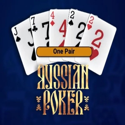 Russian Poker logo by OneTouch Games Casea Casino