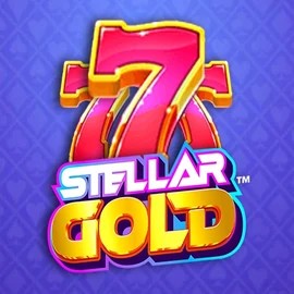 Stellar Gold slot visual from Snowborn Games available on caseaacasino.com
