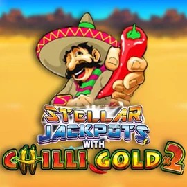 Stellar Jackpots with Chilli Gold x2 logo by Lightning Box Game at Casea Casino