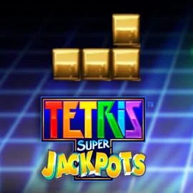 Tetris Super Jackpots by WMS, showcased at caseaacasino.com – game logo
