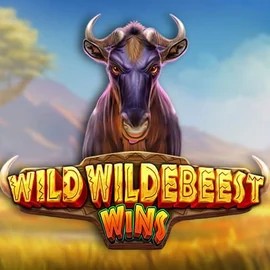 Wild Wildebeest Wins online game logo by Pragmatic Play on caseaacasino.com